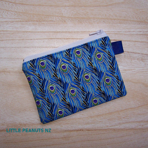 Coin/Card purse - Peacock