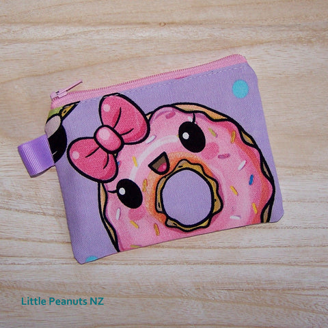 Coin/Card purse - Happy Donut