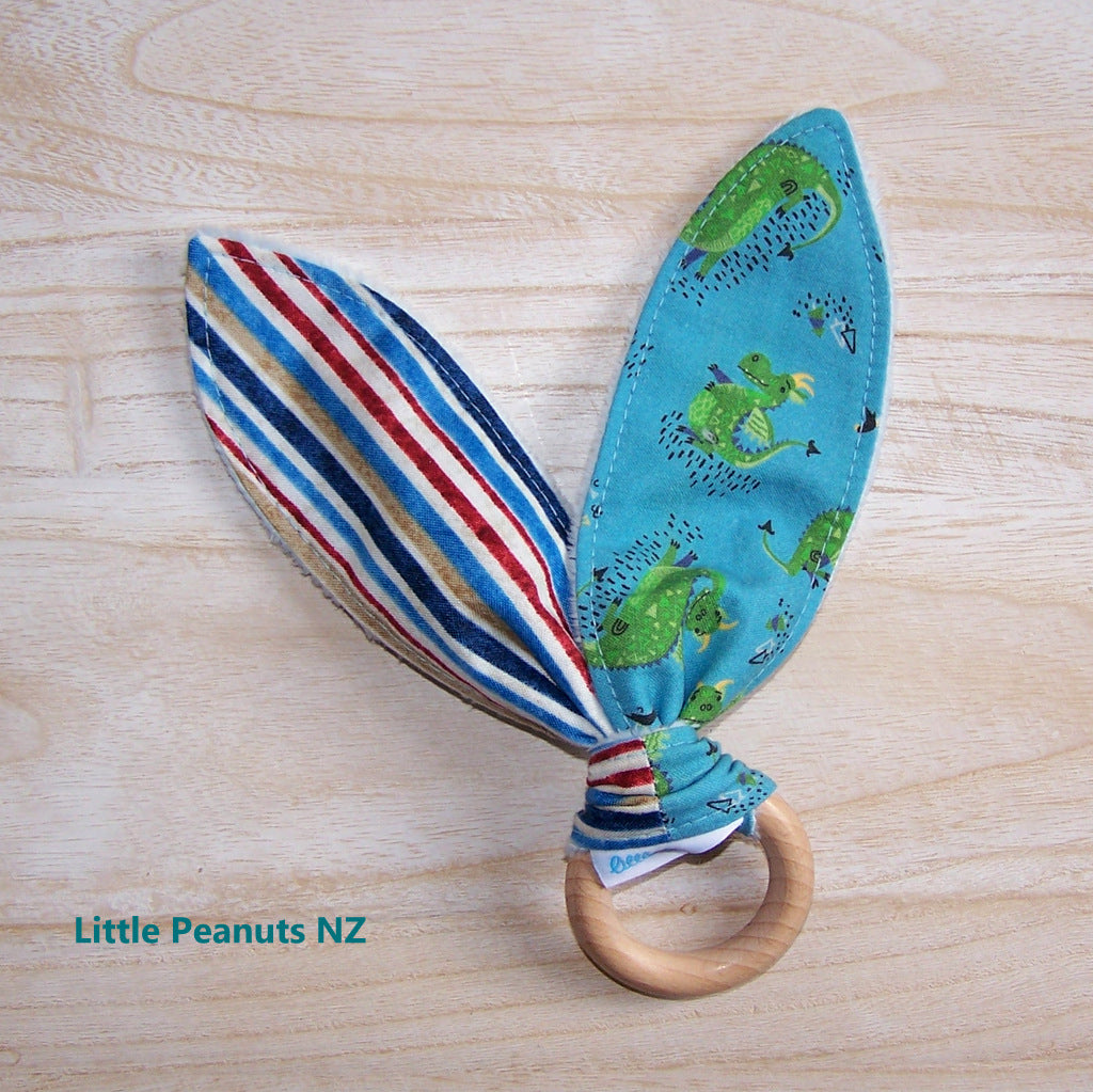 Dragon Stripe Teething Ring – Little Peanuts NZ