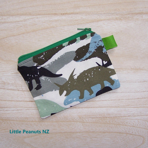Coin/Card purse - Dinosaur