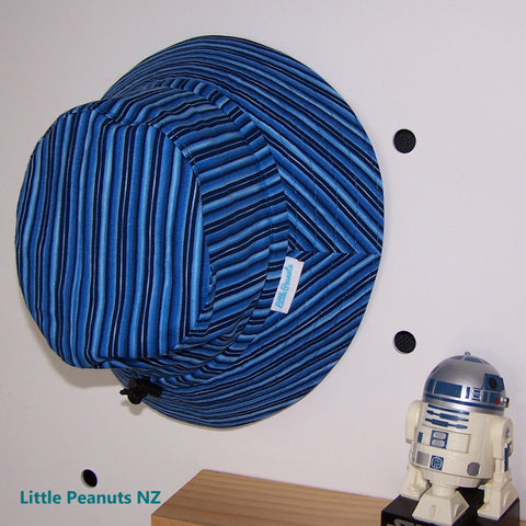Bucket Hat - Blue Stripe