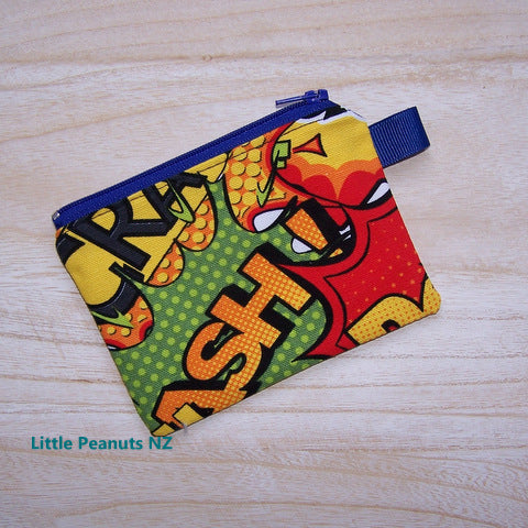 Coin/Card purse - Pow!
