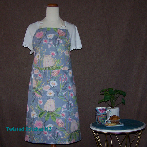 Large Apron - Protea Lilac