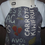 Large Apron - Farmers Market Charcoal