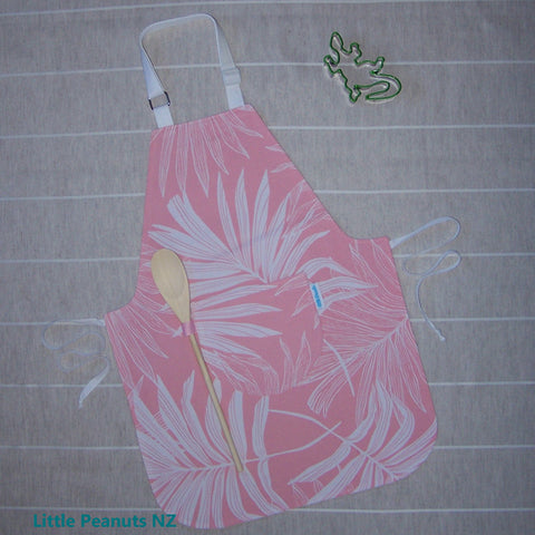 Apron - Pink Fern