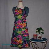 Large Apron - Orchids