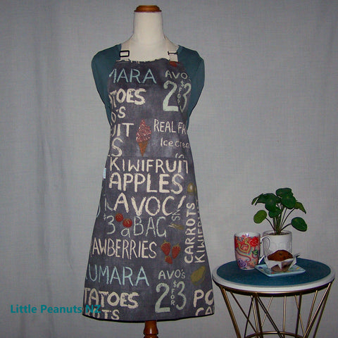 Large Apron - Farmers Market Charcoal