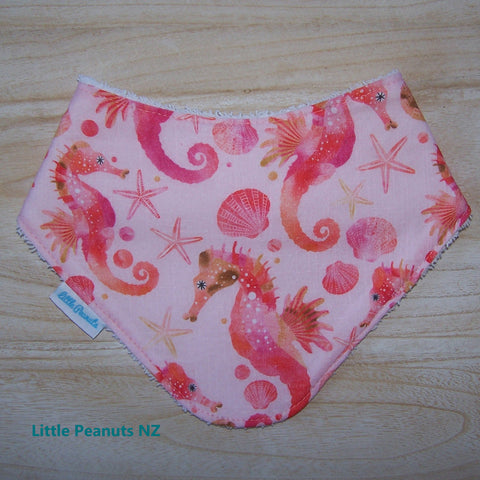 Seahorse Dribble Bib