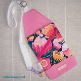 Crossbody Travel Bag - Protea Pink