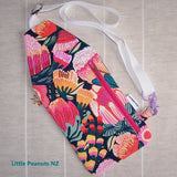 Crossbody Travel Bag - Protea Pink