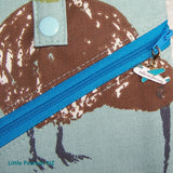 Crossbody Travel Bag - Kiwi Blue