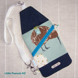 Crossbody Travel Bag - Kiwi Blue