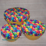 Bowl Covers - Kiwi Chaos