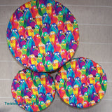 Bowl Covers - Kiwi Chaos
