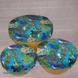 Bowl Covers - NZ Birds Blue