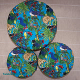 Bowl Covers - NZ Birds Blue