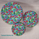 Bowl Covers - Pohutukawa