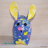 Rabbit - Floral Blue
