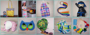 Handmade kids gifts, toys and accessories.  Baby accessories.  Cooking aprons, chef hats, reusable food wraps and bags.