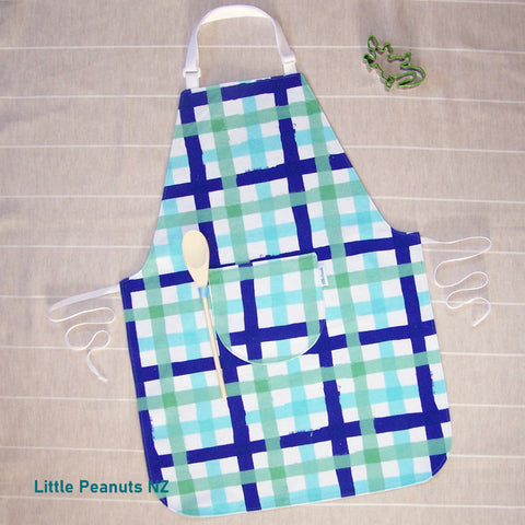 Apron - Blue Check