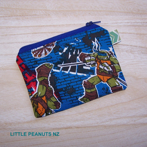 Coin/Card purse - Turtles