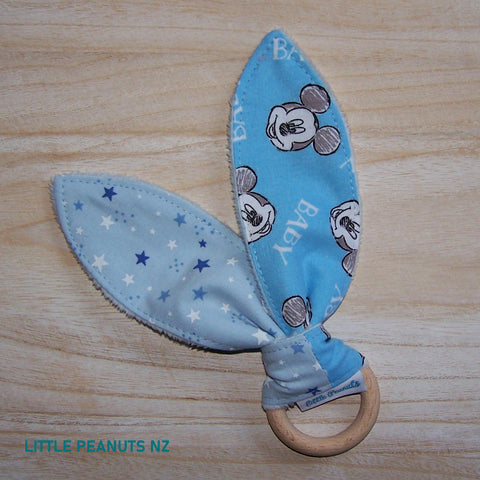 Star Blue Teething Ring