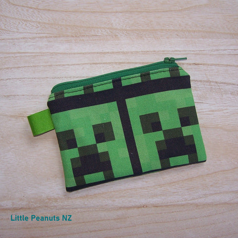Coin/Card purse - Creeper